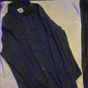 Old Navy Men's Navy Shirt Jacket